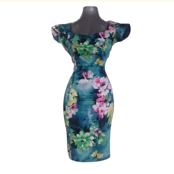 Robe De Soirée Necessary Objects - Teal, Taille XS - Idéal Cocktail Ou Soirée